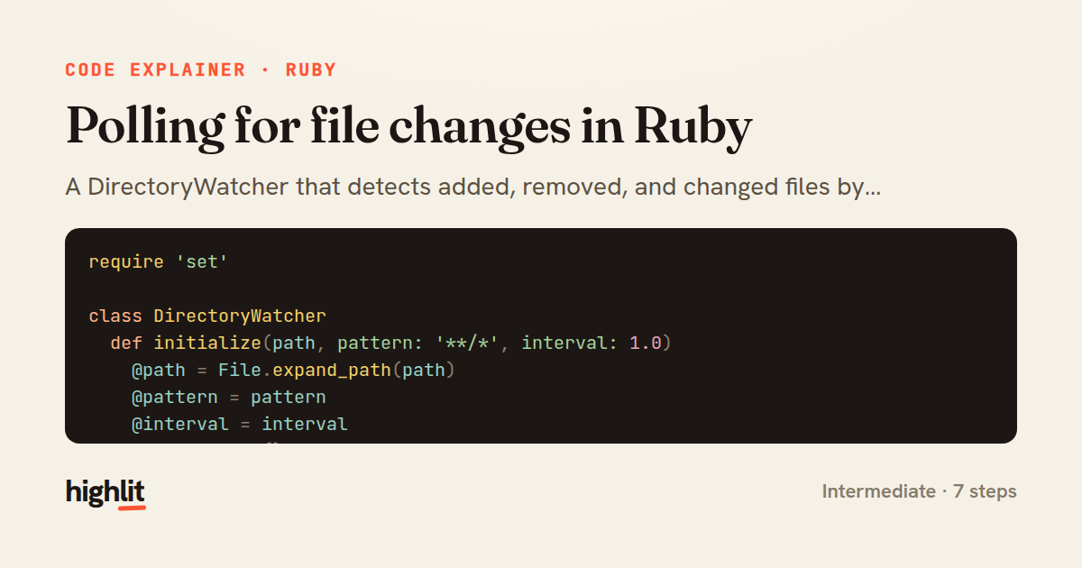 Polling for file changes in Ruby — share card