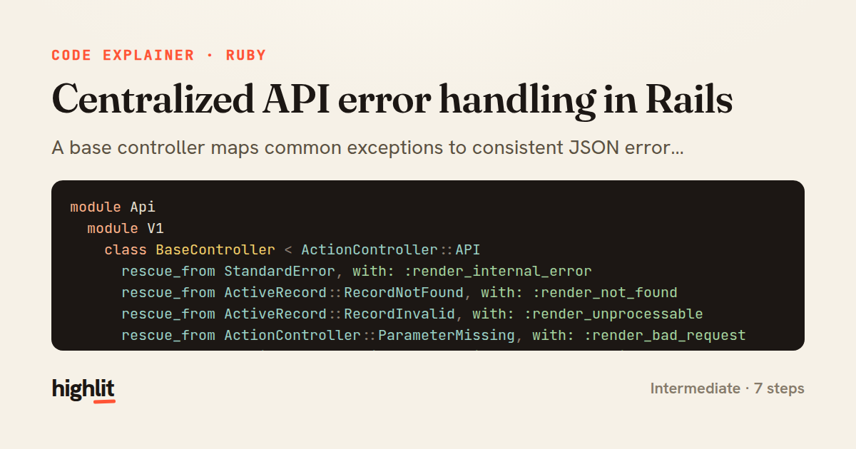 Centralized API error handling in Rails — share card