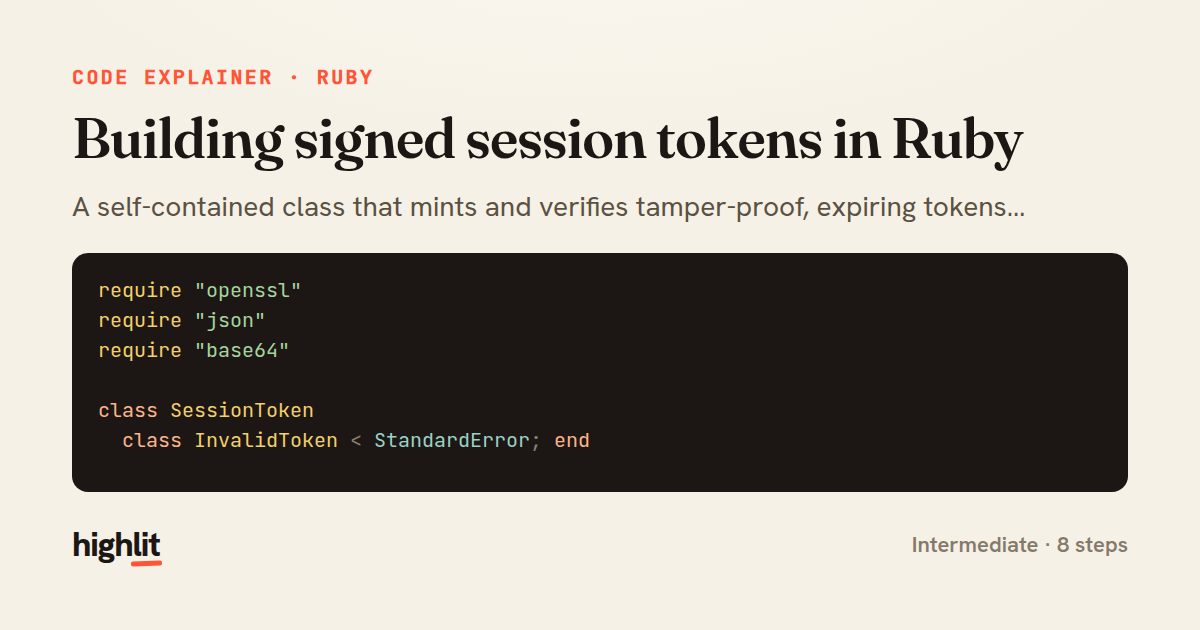 Building signed session tokens in Ruby — share card