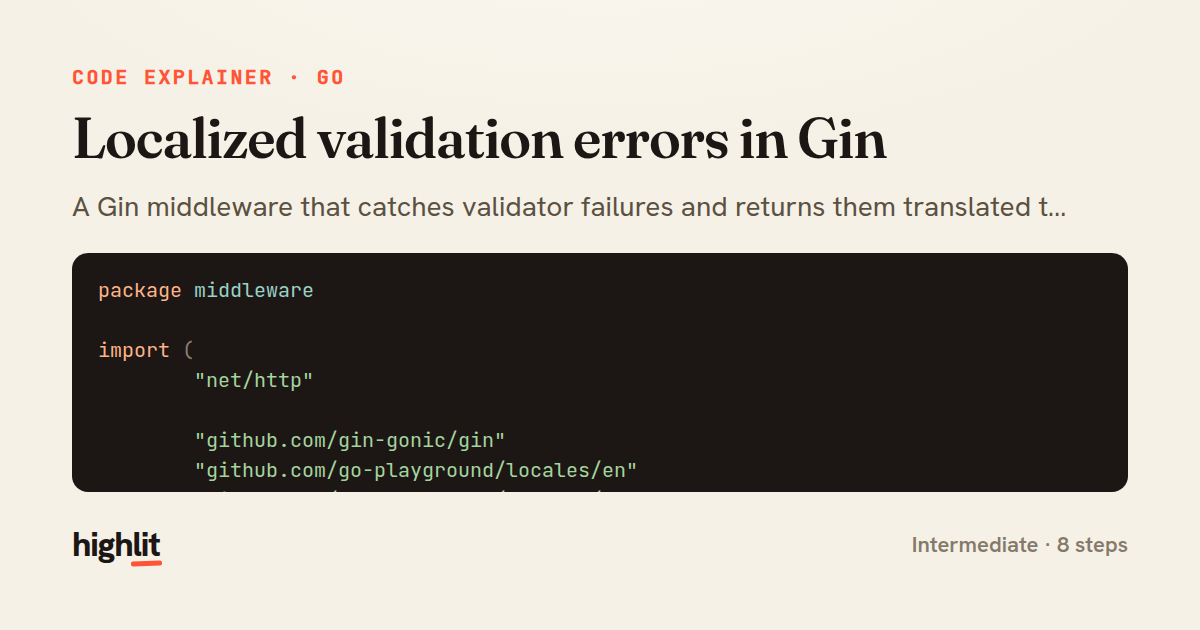 Localized validation errors in Gin — share card